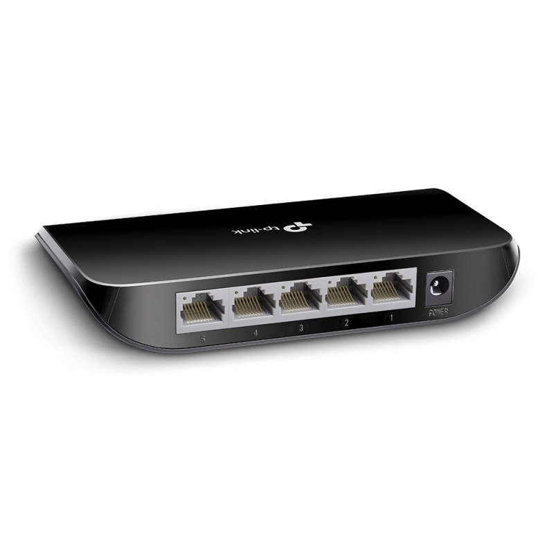 TP-Link TL-SG1005D Non-géré Gigabit Ethernet (10 100 1000) Noir