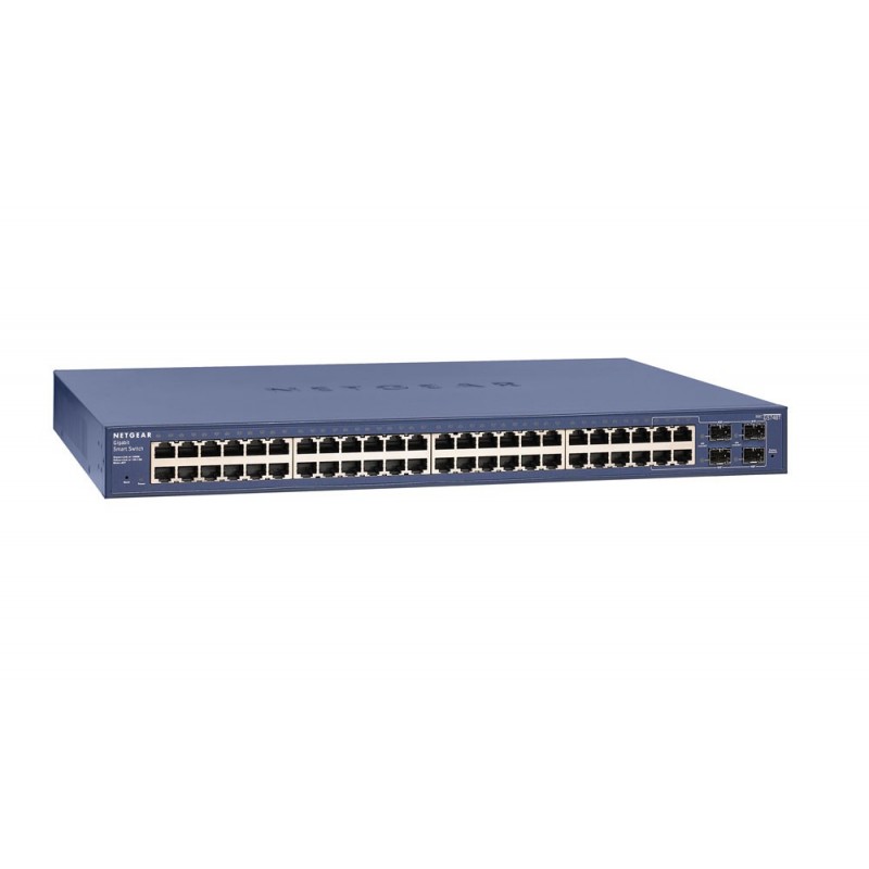 NETGEAR GS748T Gestito L2+ Gigabit Ethernet (10 100 1000) Blu