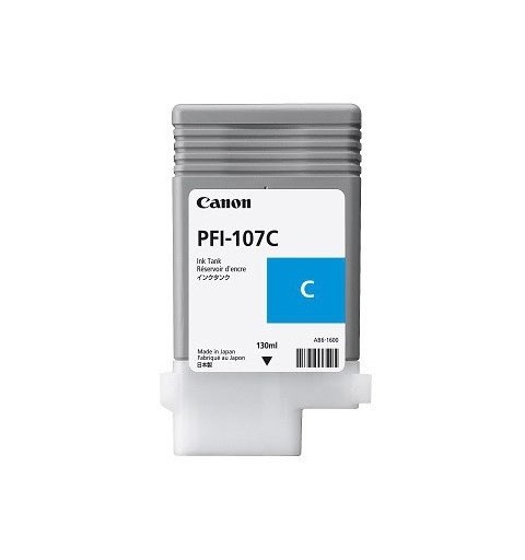 Canon PFI-107C cartuccia d'inchiostro 1 pz Originale Ciano