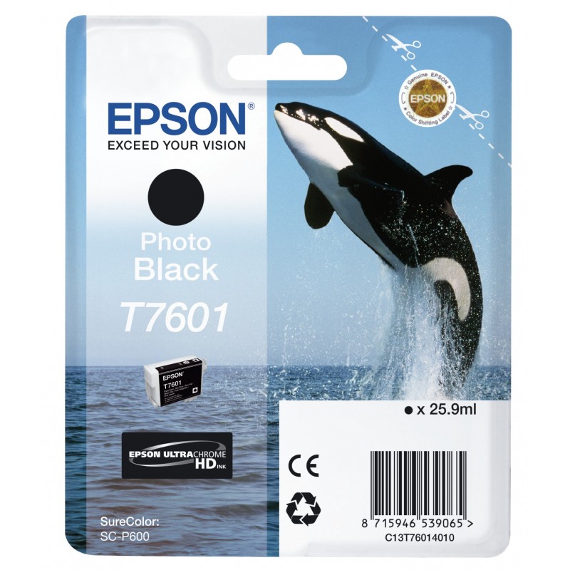 Epson T7601 Negro foto