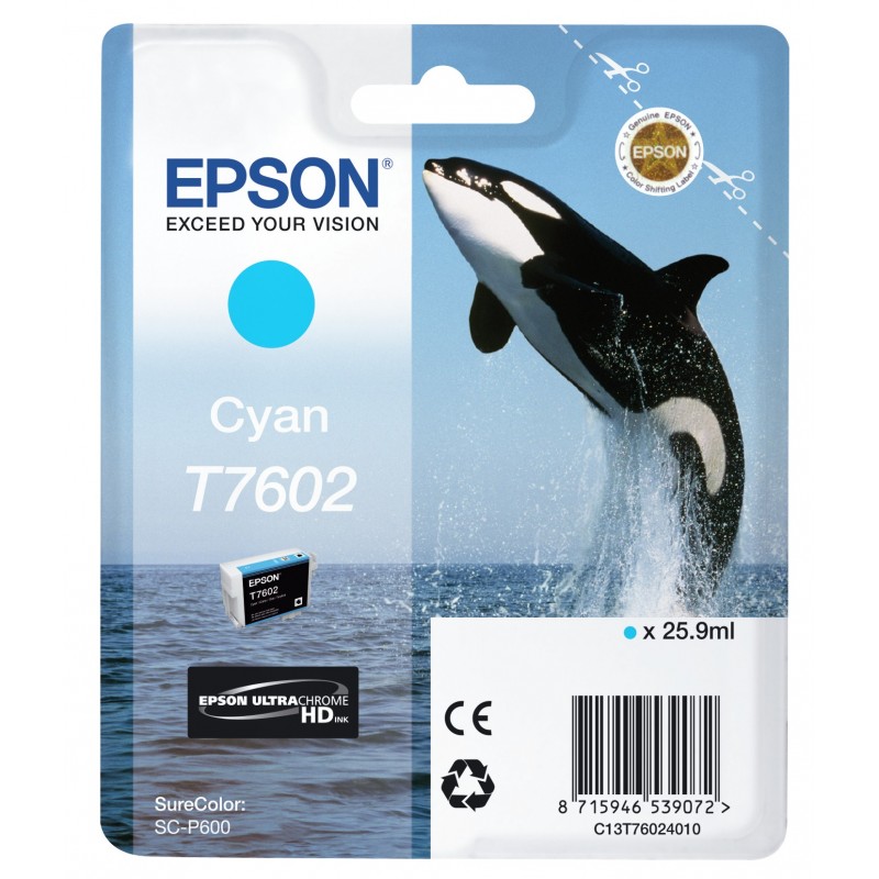 Epson T7602 Cian