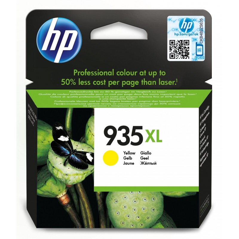 HP 935XL High Yield Yellow Original Ink Cartridge