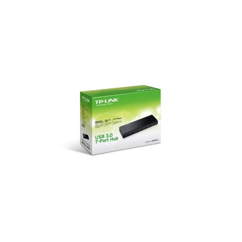 TP-Link UH700 USB 3.2 Gen 1 (3.1 Gen 1) Micro-B 5000 Mbit s Negro