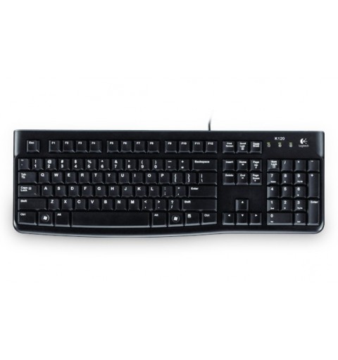 Logitech Keyboard K120 for Business tastiera USB QWERTY Italiano Nero