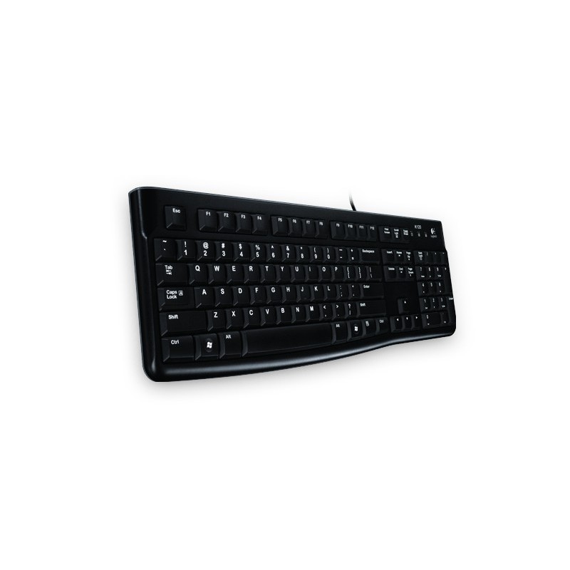 Logitech Keyboard K120 for Business teclado USB QWERTY Italiano Negro