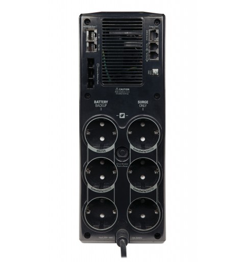 APC Back-UPS Pro Unterbrechungsfreie Stromversorgung (USV) Line-Interaktiv 1,5 kVA 865 W 6 AC-Ausgänge