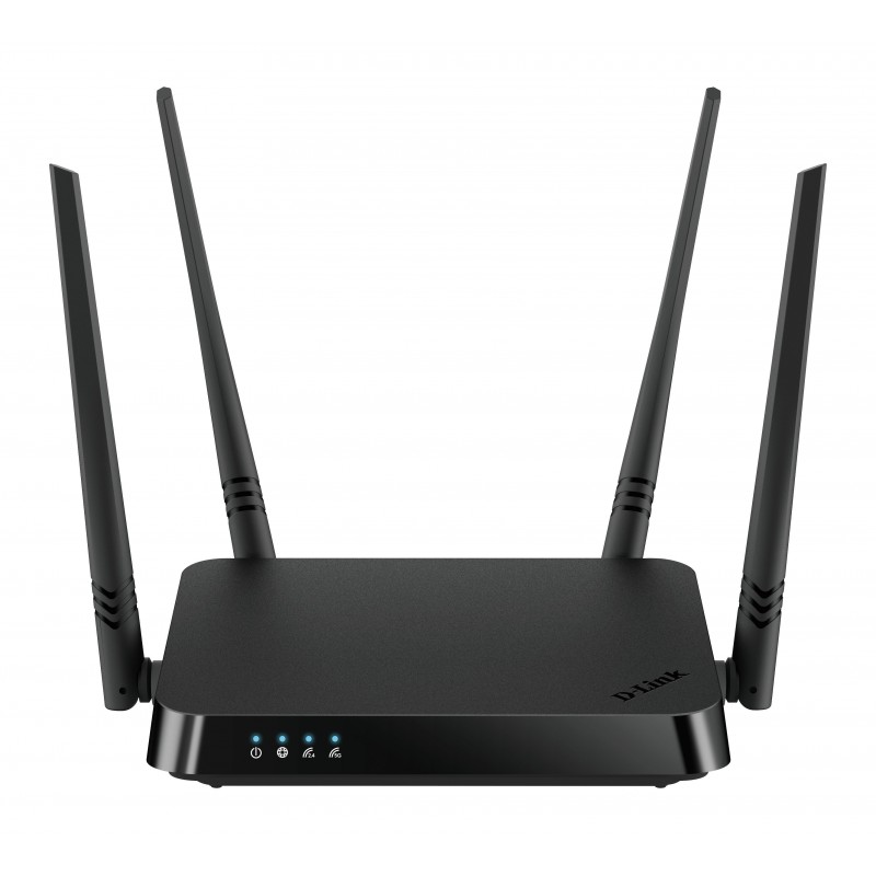 D-Link AC1200 router wireless Gigabit Ethernet Dual-band (2.4 GHz 5 GHz) Nero