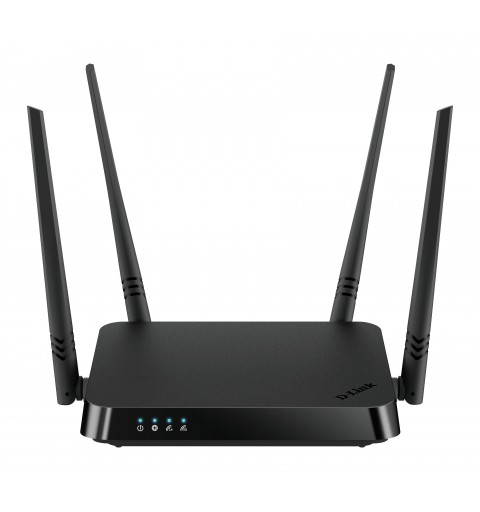 D-Link AC1200 router wireless Gigabit Ethernet Dual-band (2.4 GHz 5 GHz) Nero