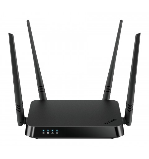 D-Link AC1200 WLAN-Router Gigabit Ethernet Dual-Band (2,4 GHz 5 GHz) Schwarz