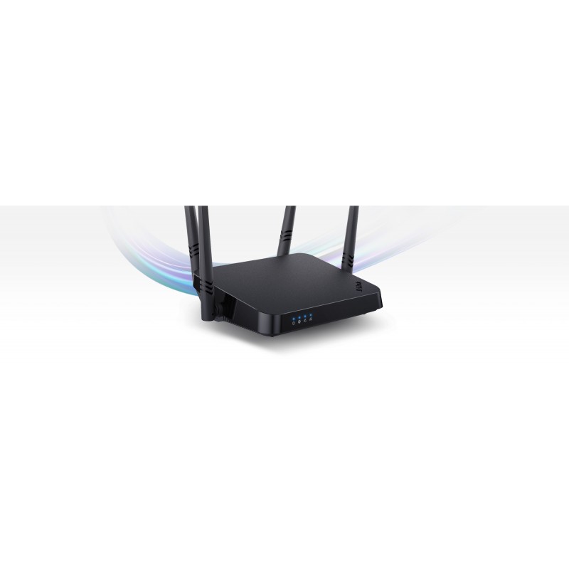 D-Link AC1200 router wireless Gigabit Ethernet Dual-band (2.4 GHz 5 GHz) Nero