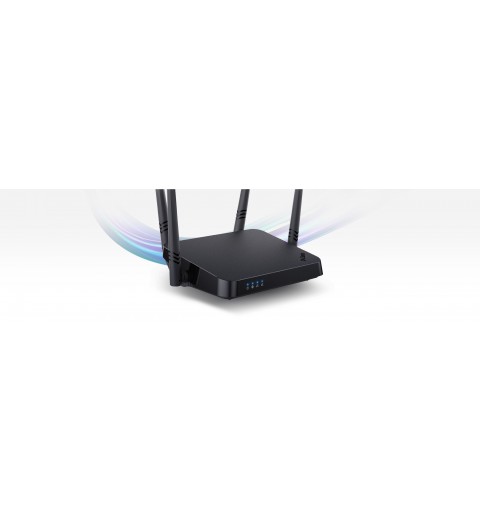 D-Link AC1200 router wireless Gigabit Ethernet Dual-band (2.4 GHz 5 GHz) Nero