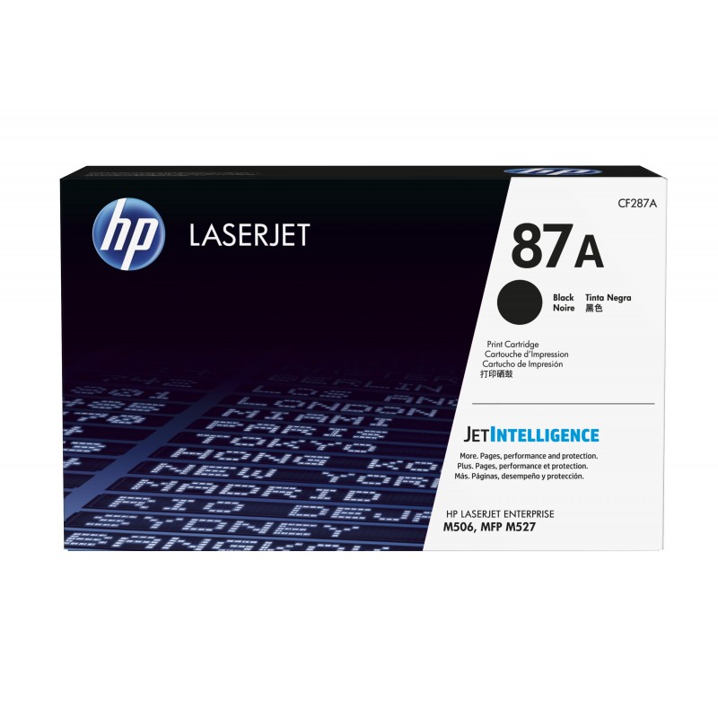 HP Cartucho de tóner original LaserJet 87A negro