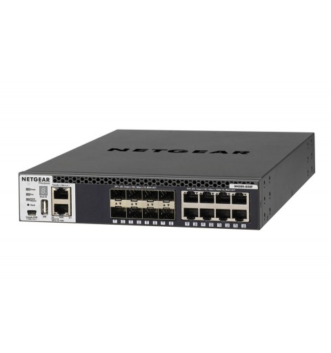 NETGEAR M4300-8X8F Géré L3 10G Ethernet (100 1000 10000) 1U Noir