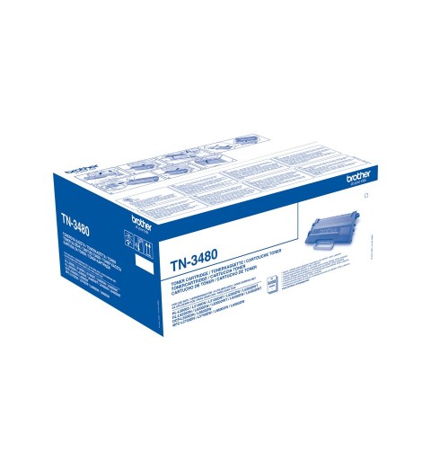 Brother TN-3480 cartuccia toner 1 pz Originale Nero