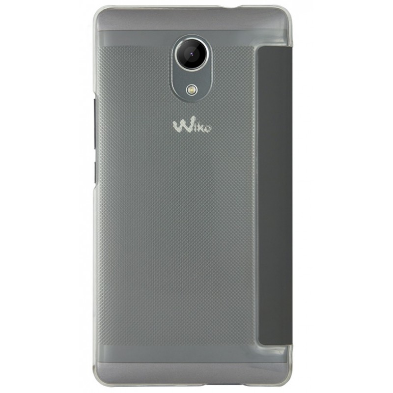 Wiko WKPRFIGY3901 funda para teléfono móvil 12,7 cm (5") Folio Gris