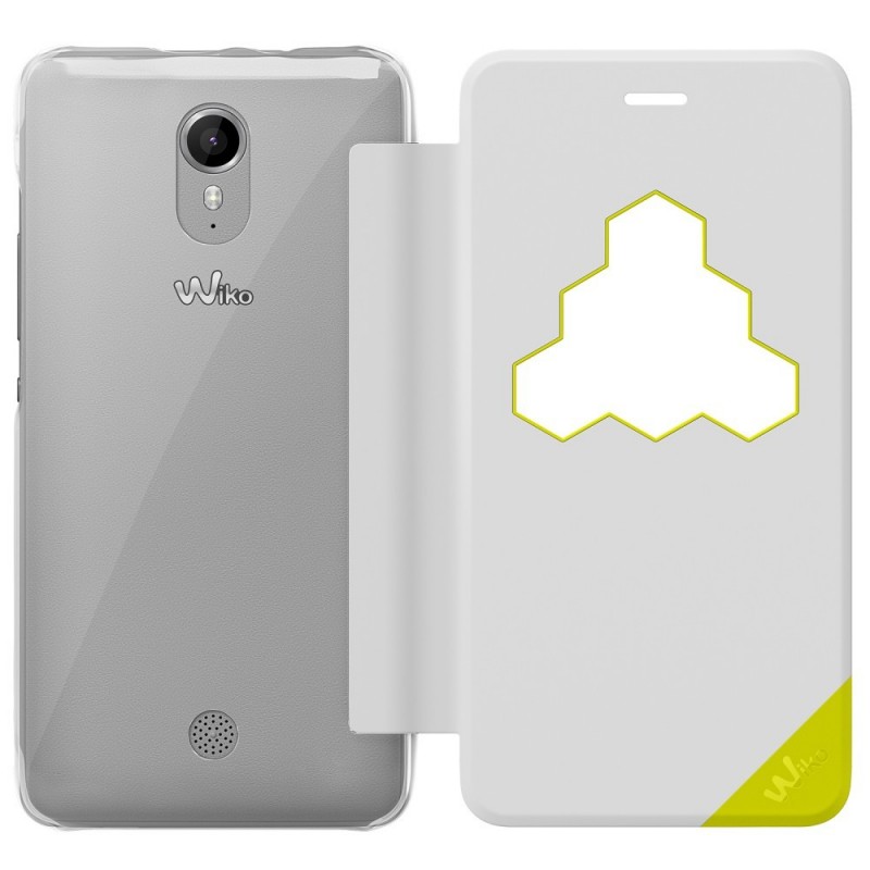 Wiko WiCUBE coque de protection pour téléphones portables Folio Blanc