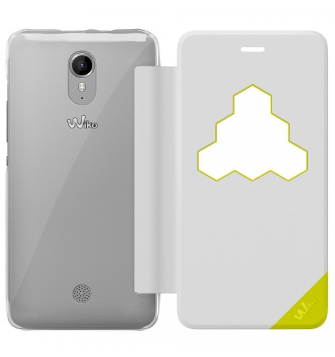 Wiko WiCUBE coque de protection pour téléphones portables Folio Blanc