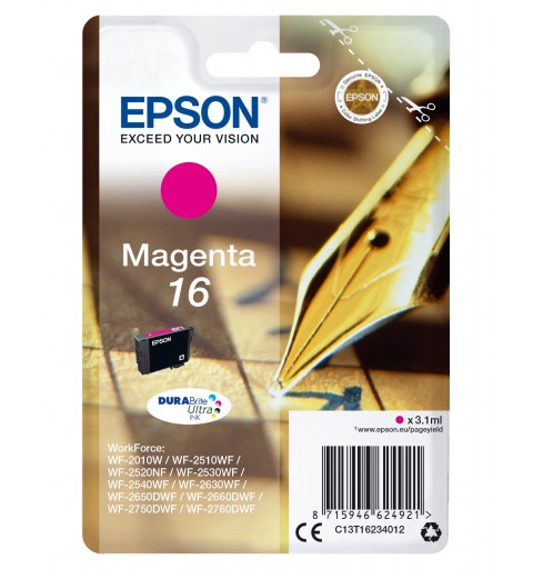Epson Pen and crossword Cartucho 16 magenta
