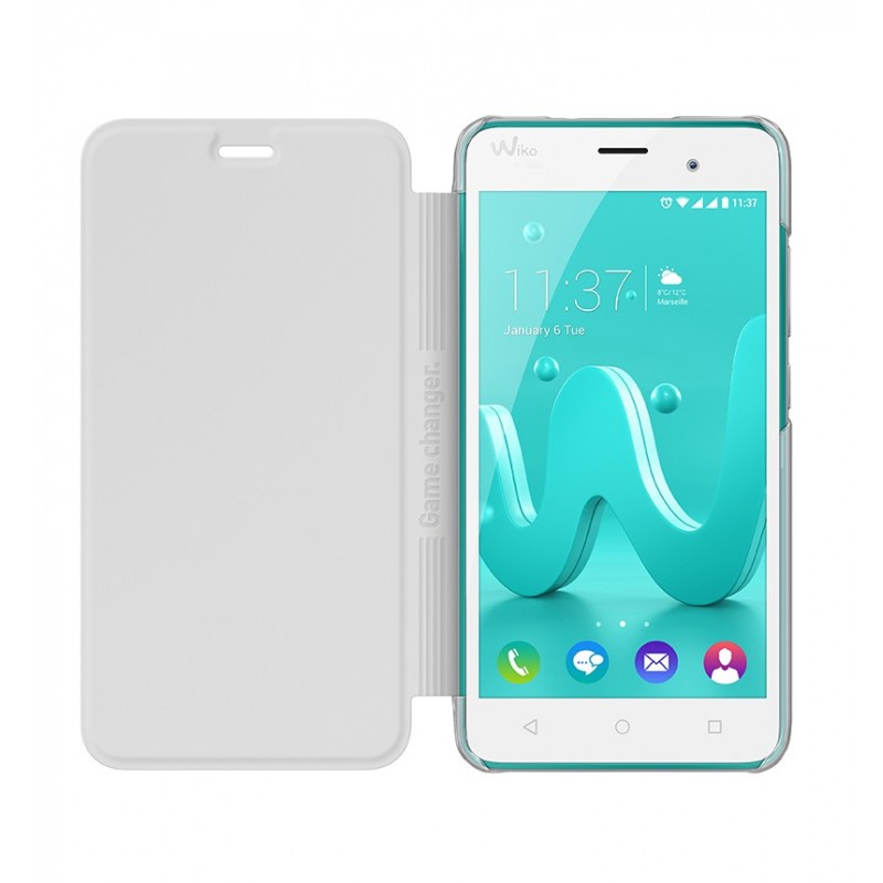 Wiko Game Changer JERRY funda para teléfono móvil Folio Blanco