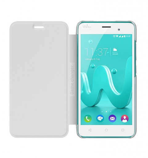 Wiko Game Changer JERRY funda para teléfono móvil Folio Blanco