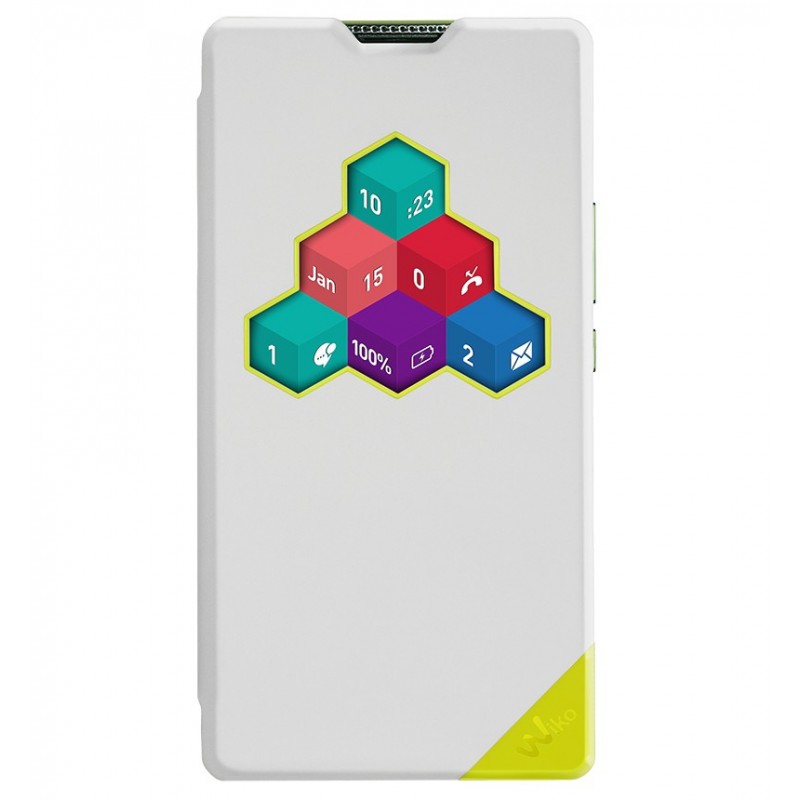 Wiko WiCUBE ROBBY mobile phone case Folio White