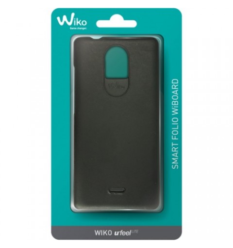 Wiko WI-COVUFEELLITE-BLK funda para teléfono móvil 12,7 cm (5") Negro