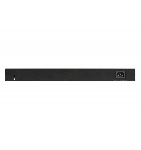 NETGEAR GS348 Unmanaged Gigabit Ethernet (10 100 1000) 1U Black