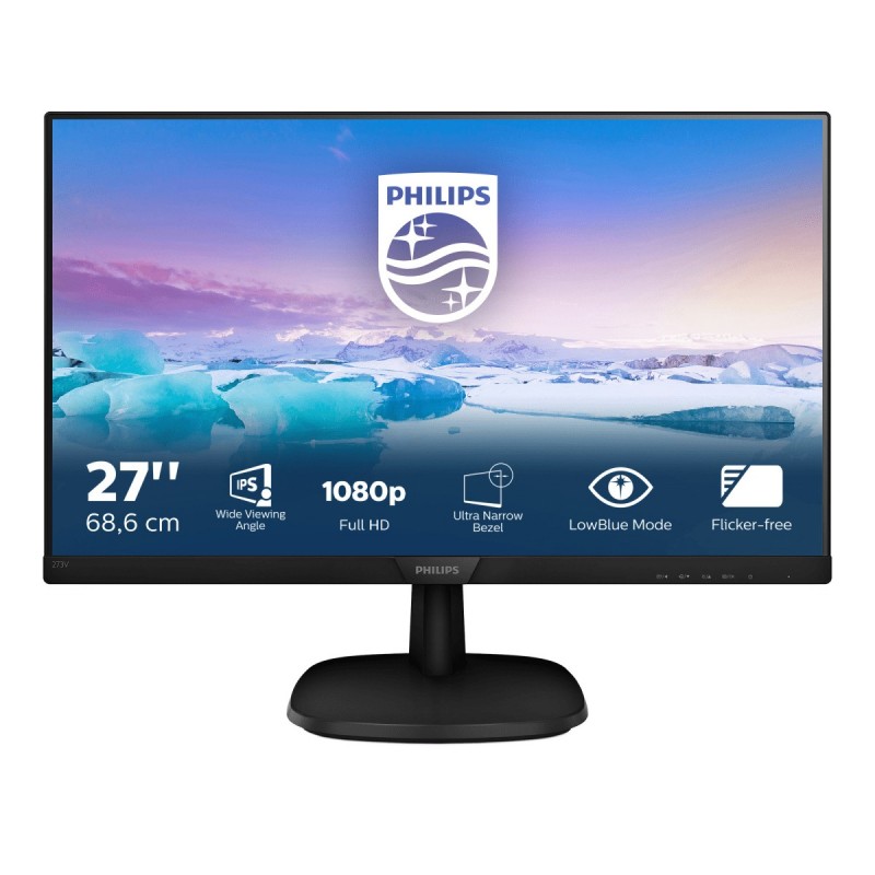 Philips V Line Full HD LCD monitor 273V7QDSB 00