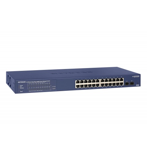 NETGEAR GS724TP Géré L2 L3 L4 Gigabit Ethernet (10 100 1000) Connexion Ethernet, supportant l'alimentation via ce port (PoE) 1U