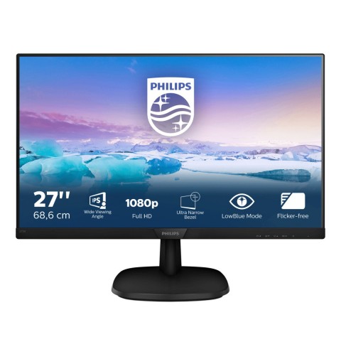 Philips V Line Full HD LCD monitor 273V7QJAB 00