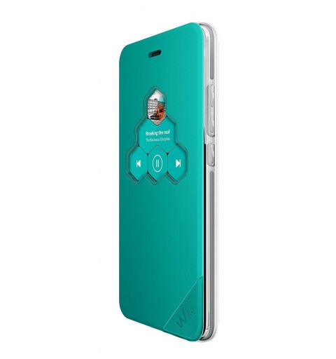 Wiko WISFW0045 mobile phone case Folio Turquoise