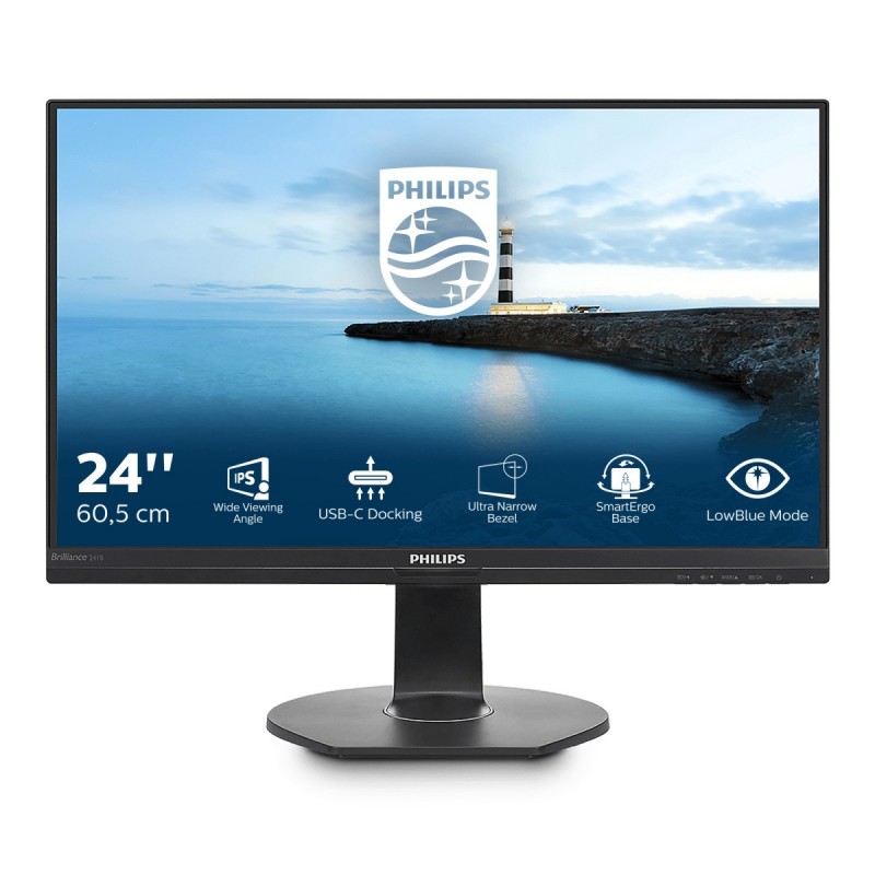 Philips B Line 241B7QUPBEB 00 LED display 60,5 cm (23.8") 1920 x 1080 Pixeles Full HD LCD Negro