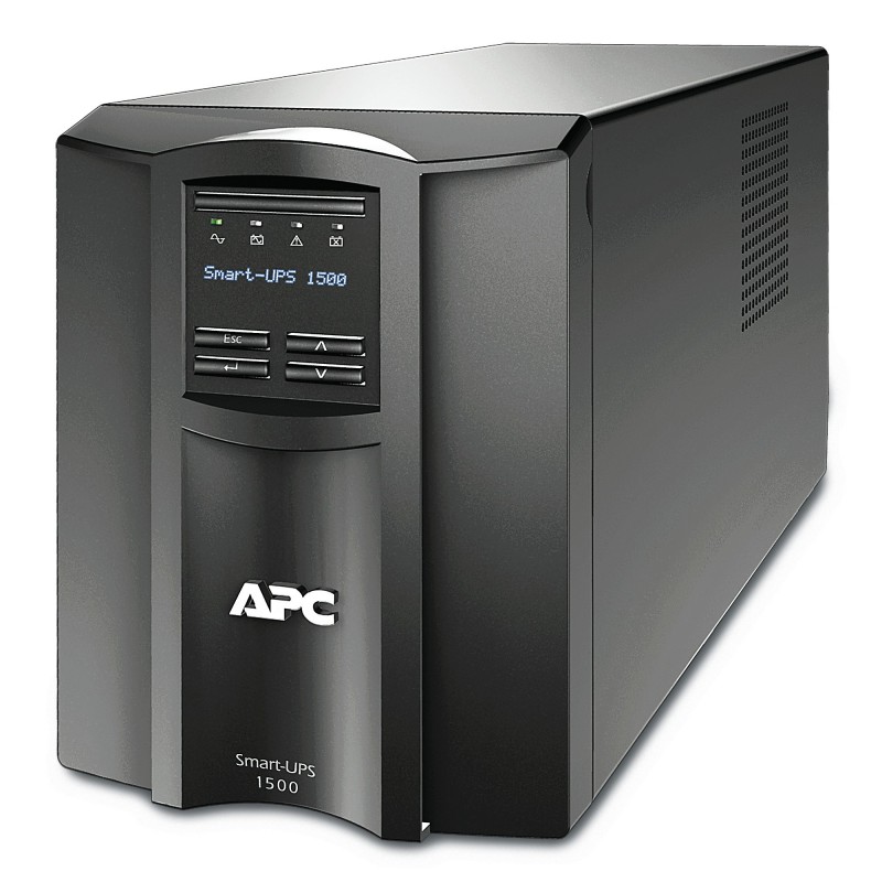 APC SMT1500IC Unterbrechungsfreie Stromversorgung (USV) Line-Interaktiv 1,5 kVA 1000 W 8 AC-Ausgänge