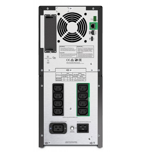 APC Smart-UPS 2200VA alimentation d'énergie non interruptible Interactivité de ligne 2,2 kVA 1980 W 9 sortie(s) CA