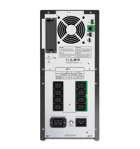 APC SMT3000IC Unterbrechungsfreie Stromversorgung (USV) Line-Interaktiv 3 kVA 2700 W 9 AC-Ausgänge