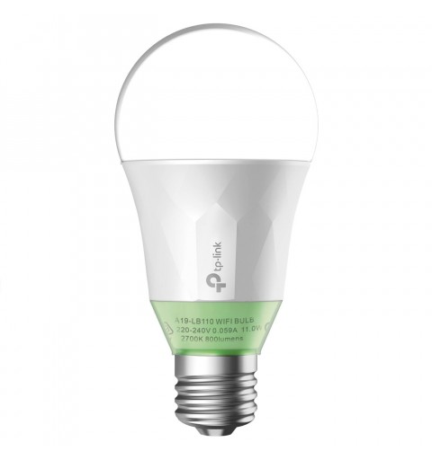 TP-Link LB110 soluzione di illuminazione intelligente Lampadina intelligente Wi-Fi Bianco