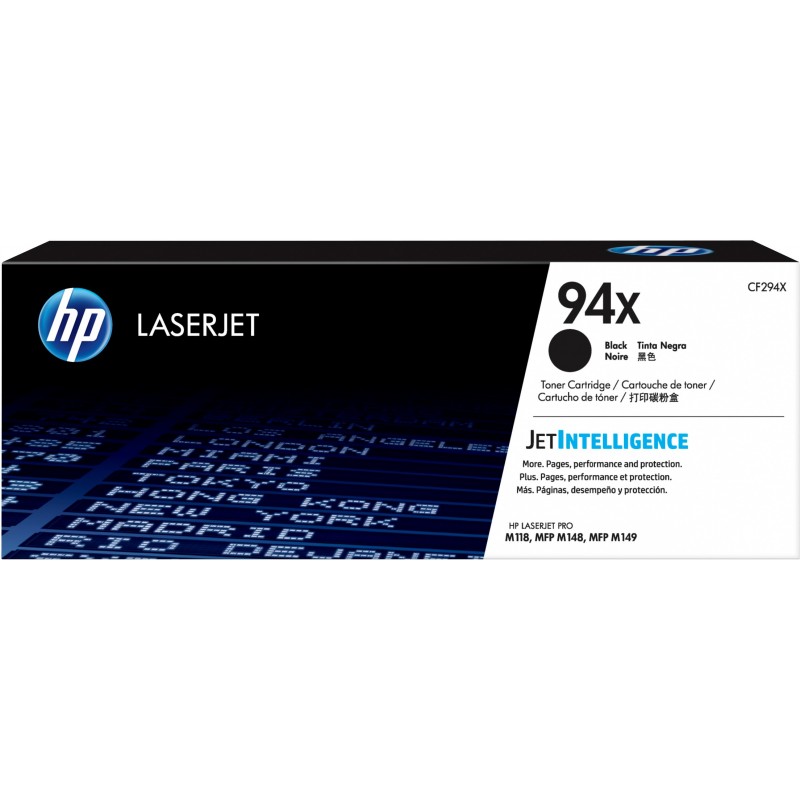 HP Cartuccia toner nero originale LaserJet 94X ad alta capacità