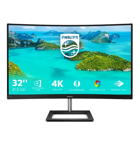 Philips E Line 328E1CA 00 LED display 80 cm (31.5") 3840 x 2160 Pixeles 4K Ultra HD LCD Negro