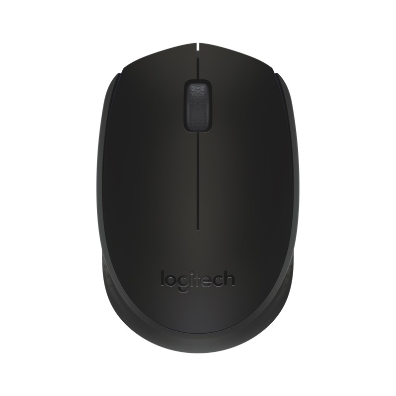 Logitech B170 Black Bp ratón Ambidextro RF inalámbrico Óptico