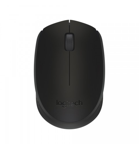 Logitech B170 Black Bp ratón Ambidextro RF inalámbrico Óptico
