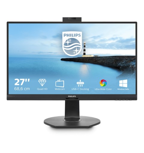 Philips B Line 272B7QUBHEB 00 écran plat de PC 68,6 cm (27") 2560 x 1440 pixels Quad HD LCD Noir