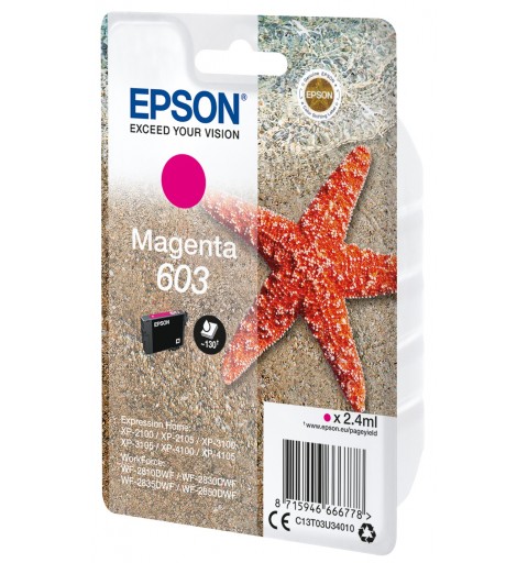 Epson Singlepack Magenta 603 Ink