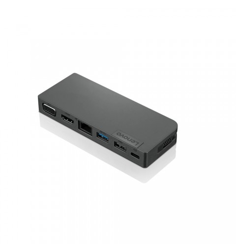 Lenovo 4X90S92381 replicatore di porte e docking station per laptop Cablato USB 3.2 Gen 1 (3.1 Gen 1) Type-C Grigio