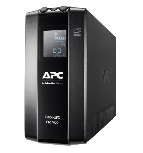 APC BR900MI alimentation d'énergie non interruptible Interactivité de ligne 0,9 kVA 540 W 6 sortie(s) CA