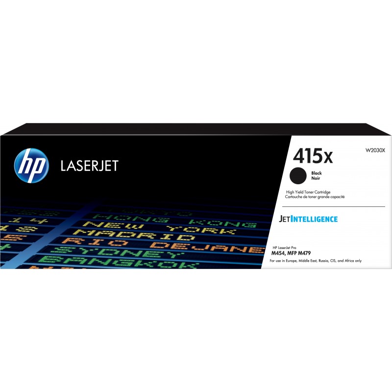 HP 415X Toner noir LaserJet authentique grande capacité