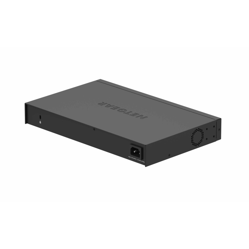 NETGEAR GS324P Unmanaged Gigabit Ethernet (10 100 1000) Power over Ethernet (PoE) 1U Schwarz