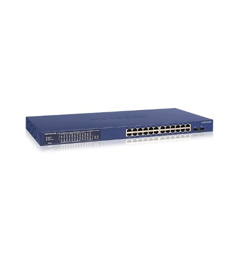 NETGEAR GS724TPP Gestito L2 L3 L4 Gigabit Ethernet (10 100 1000) Supporto Power over Ethernet (PoE) Blu