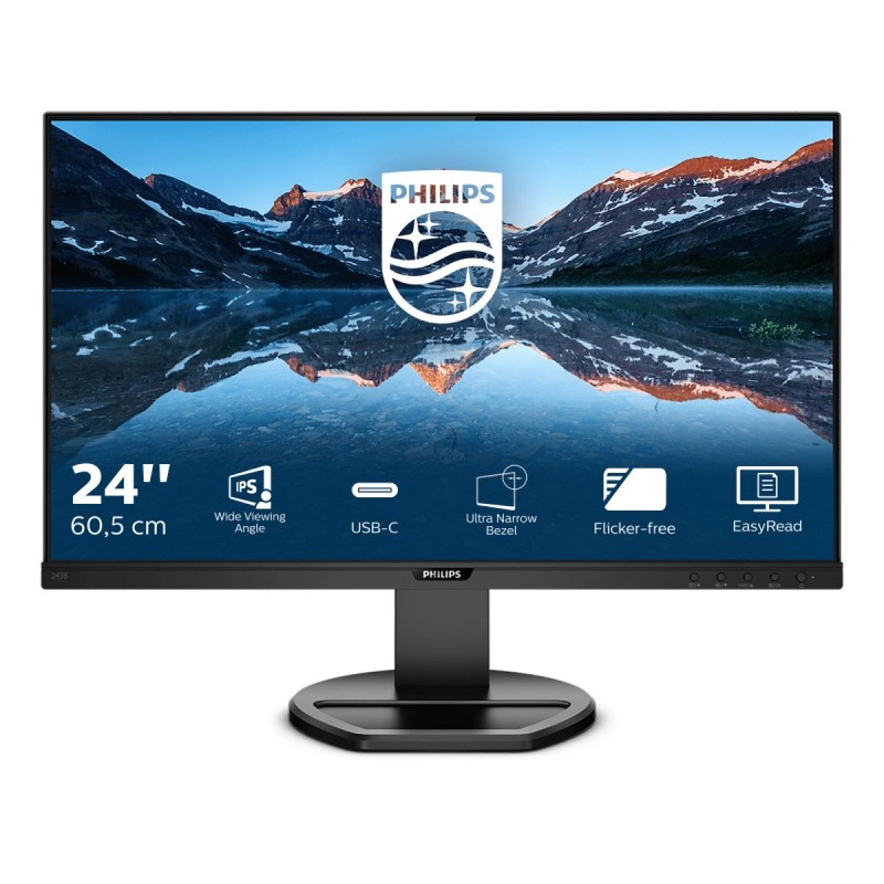 Philips B Line 243B9 00 computer monitor 60.5 cm (23.8") 1920 x 1080 pixels Full HD LED Black