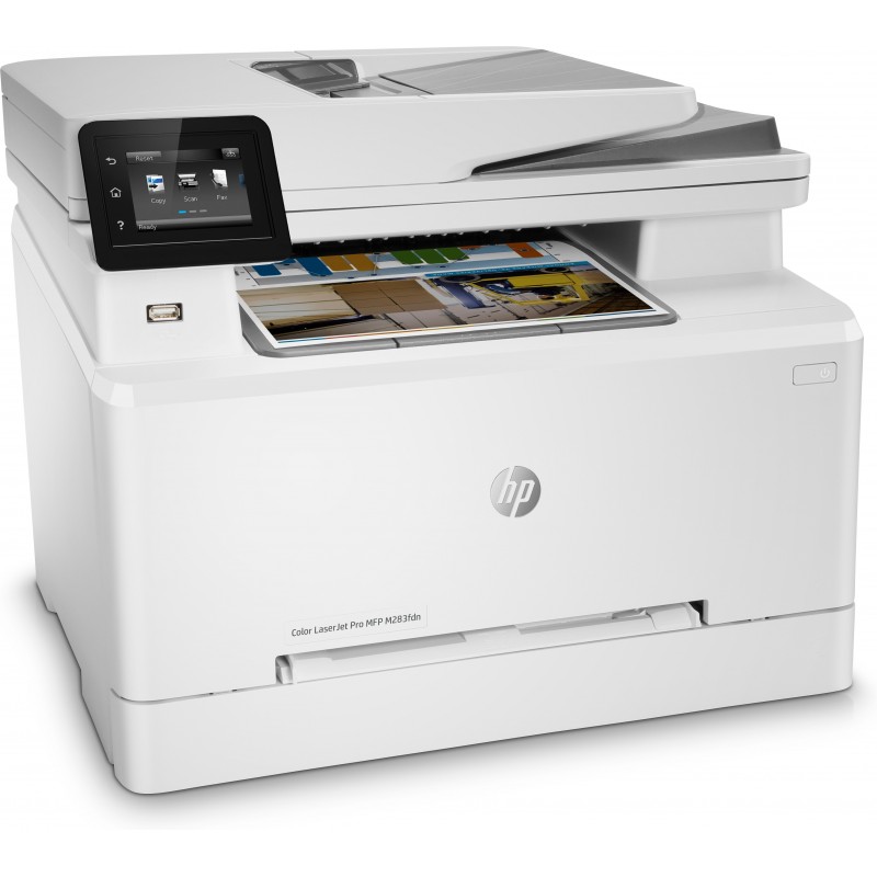 HP Color LaserJet Pro MFP M282nw, Drucken, Kopieren, Scannen, Drucken über den USB-Anschluss vorn Scannen an E-Mail