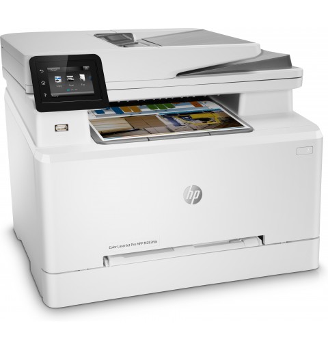 HP Color LaserJet Pro MFP M282nw, Drucken, Kopieren, Scannen, Drucken über den USB-Anschluss vorn Scannen an E-Mail